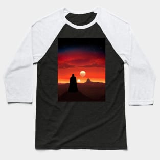 Vader Binary Sunset Baseball T-Shirt